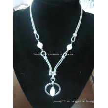 Collar de cadena larga pendiente de Glory Pearl (XJW13364)